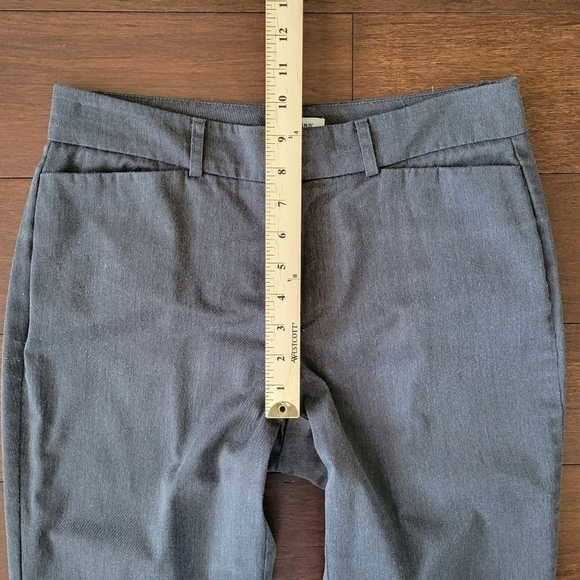 Dockers Ideal Fit Metro Pants Bootcut Mid-Rise Trousers Dress Pants Size 6 Gray - Picture 6 of 7